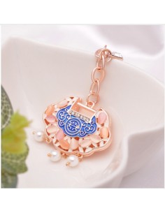 LLAVERO LOCK (CANDADO) AZUL