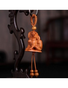 LLAVERO MADERA PERRO