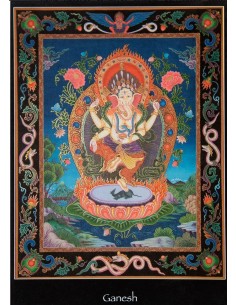 TARJETA NEPAL GANESHA