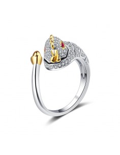 ANILLO GALLO BRILLANTES