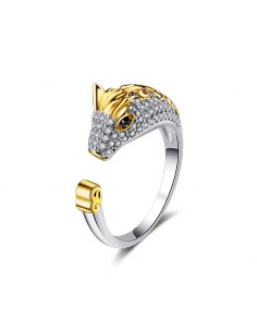 ANILLO CABALLO BRILLANTES