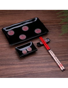 SET VAJILLA DOBLE FELICIDAD