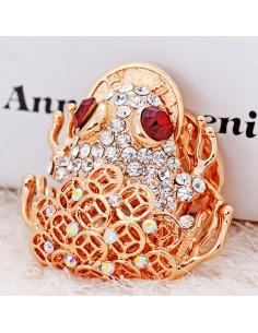 LLAVERO RANA CON MONEDA